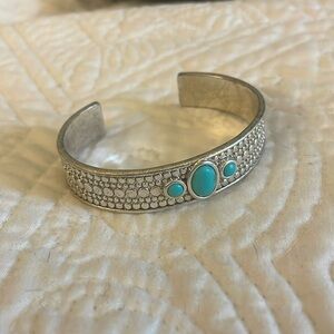 Lucky Brand Turquoise Bangle Cuff